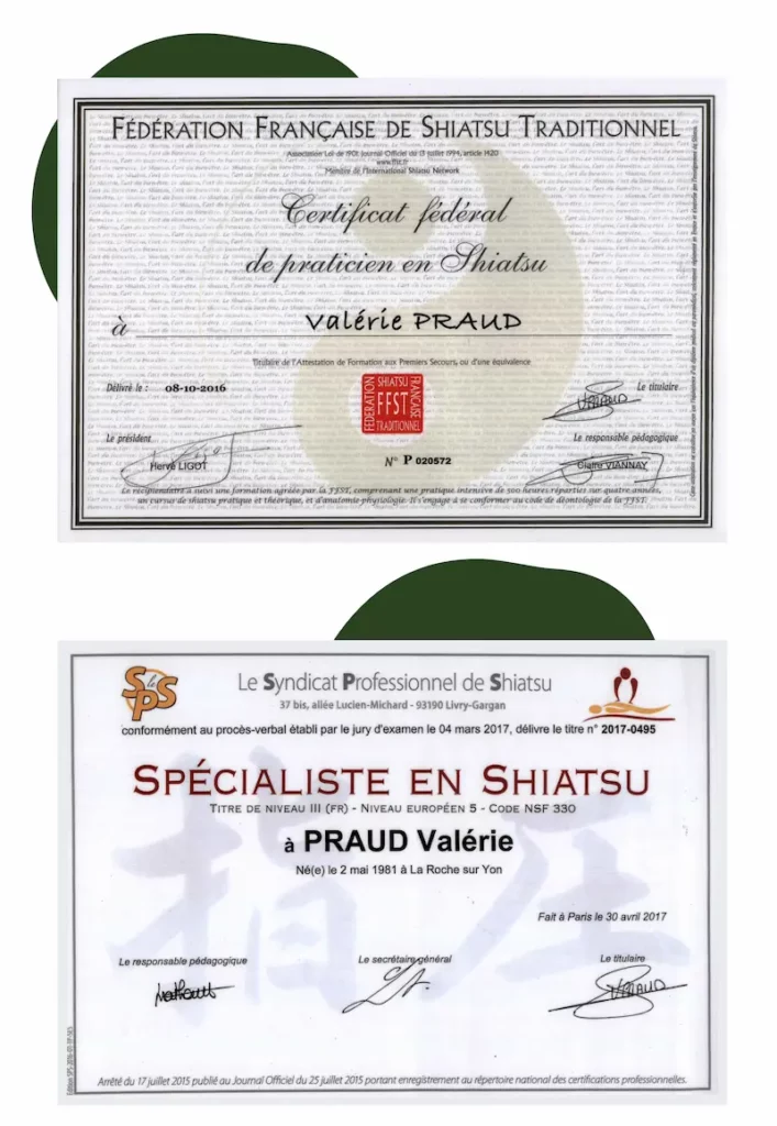 praticienne certifié shiatsu en vendée